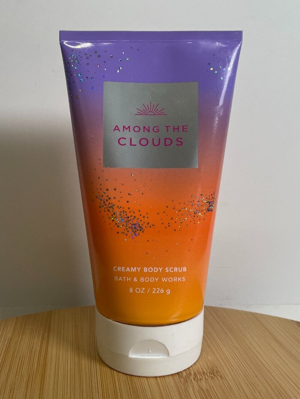 Bath & Body Works Among The Clouds Creamy Body Scrub 8 oz Shea Butter Vitamin E